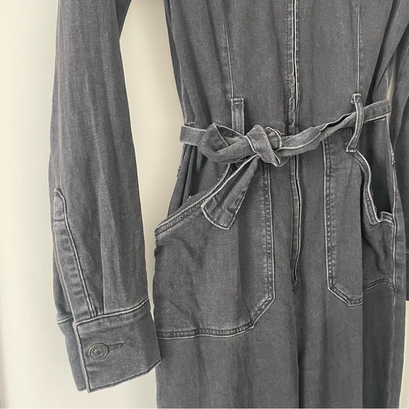 Revolve Paige Denim Black Jett jumpsuit - Picture 4 of 6